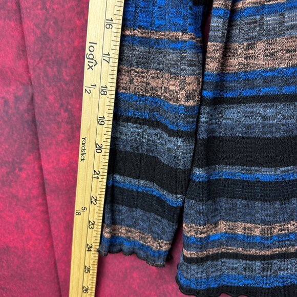 VINTAGE AMERICA BLUES WOMEN;S COOL LACE UP HENLEY TOP, SIZE M (MEDIUM) - Picture 6 of 7